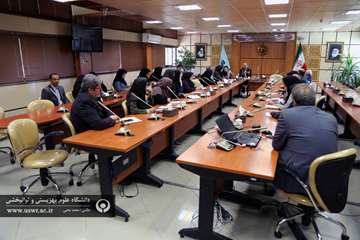 جلسه شورای مدیران گروه های آموزشی